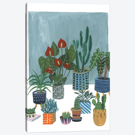 A Portrait Of Plants I Canvas Print #WNG536} by Melissa Wang Art Print