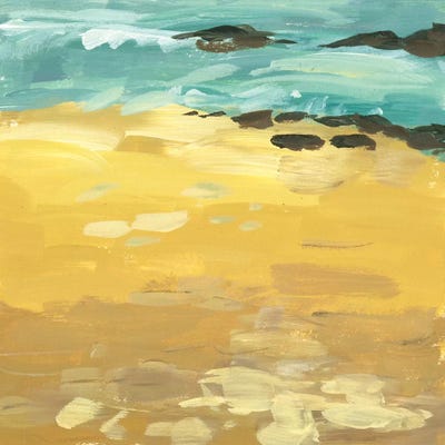 Wave Impression I by Melissa Wang framed wall art