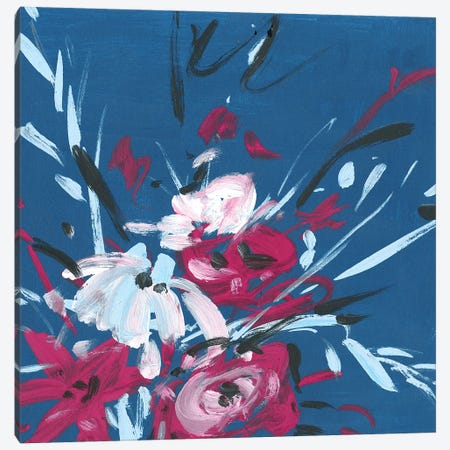Blooming Night III Canvas Print #WNG637} by Melissa Wang Canvas Art