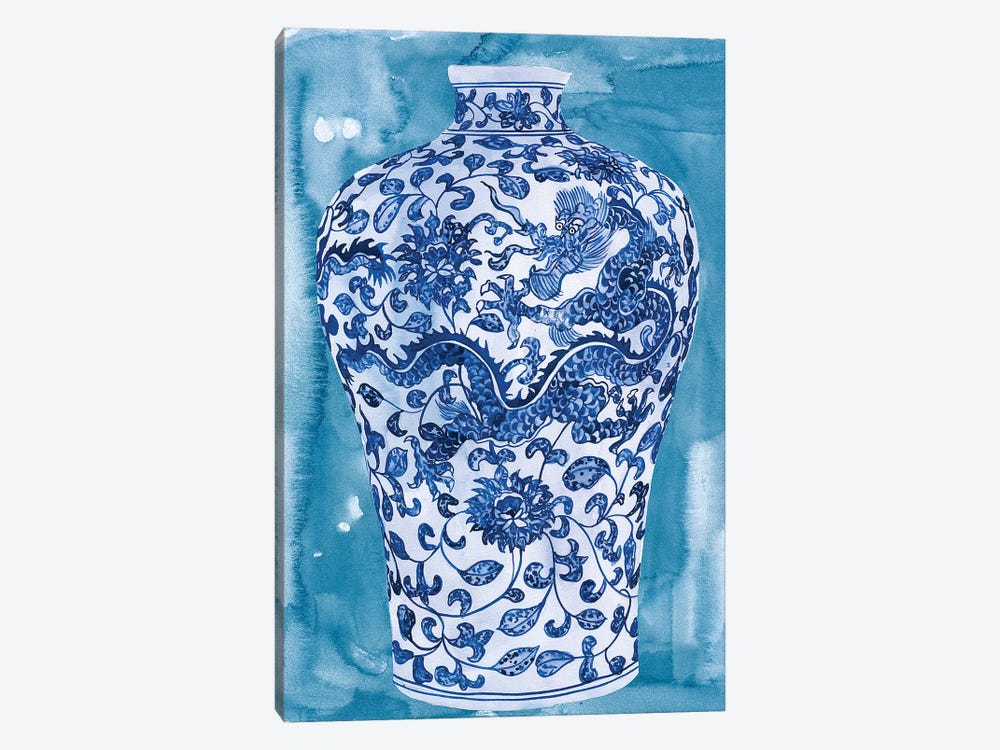 Ming Vase I by Melissa Wang 1-piece Canvas Art