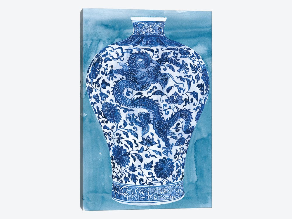 Ming Vase II by Melissa Wang 1-piece Canvas Art Print