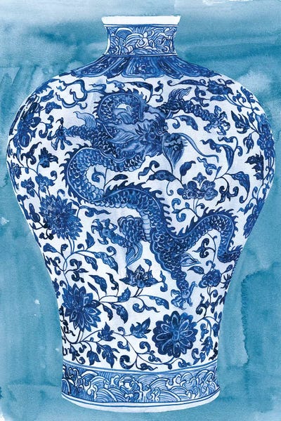Chinoiserie: Ming Vase II by Melissa Wang