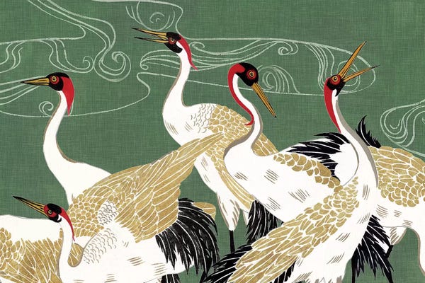 Asian Décor: Beyond the Moon II by Melissa Wang