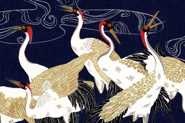 Tea Garden: Beyond the Moon IV by Melissa Wang