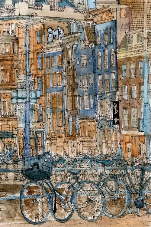 City Scene I by Melissa Wang wall art