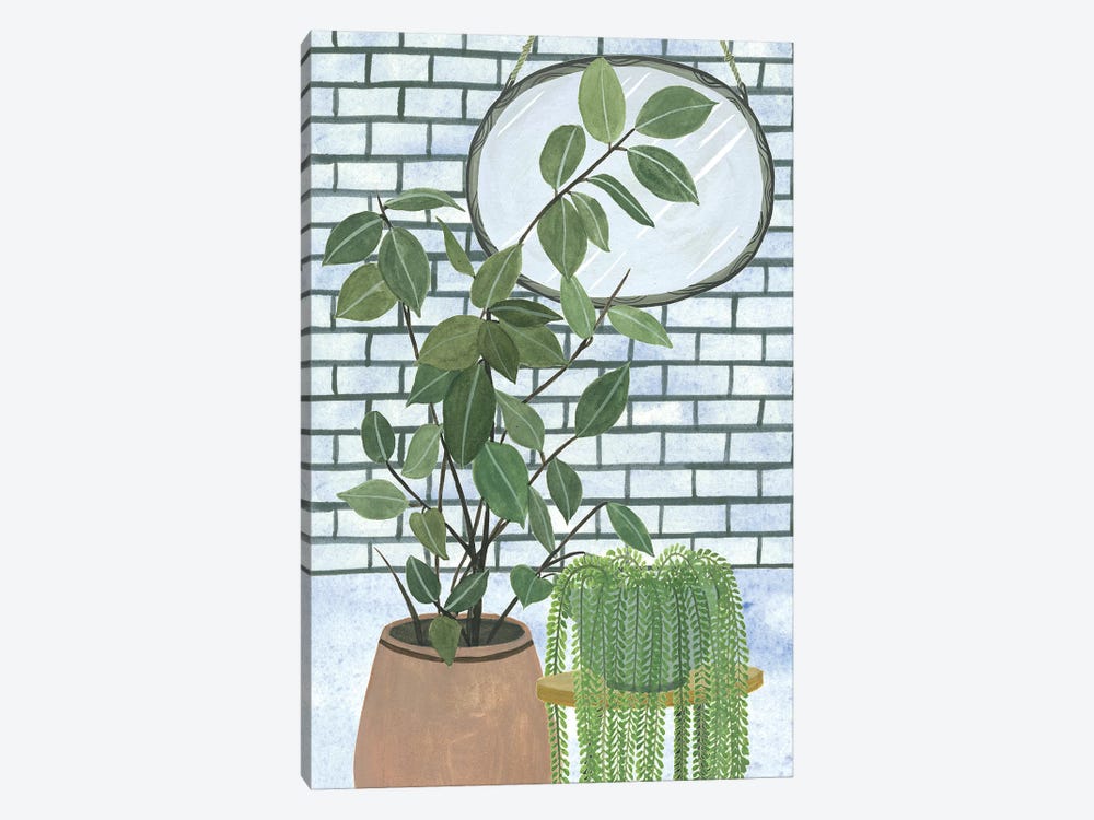 Mes Plantes Collection by Melissa Wang 1-piece Canvas Art Print