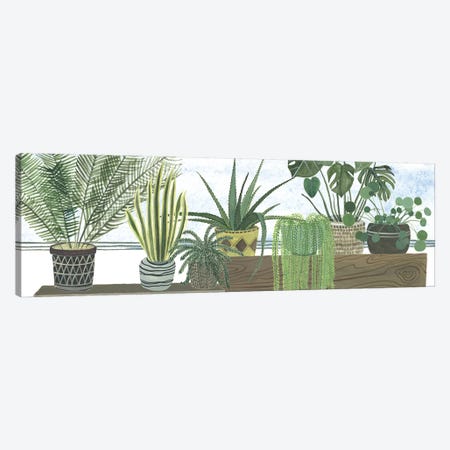 Mes Plantes Collection Canvas Print #WNG683} by Melissa Wang Canvas Art