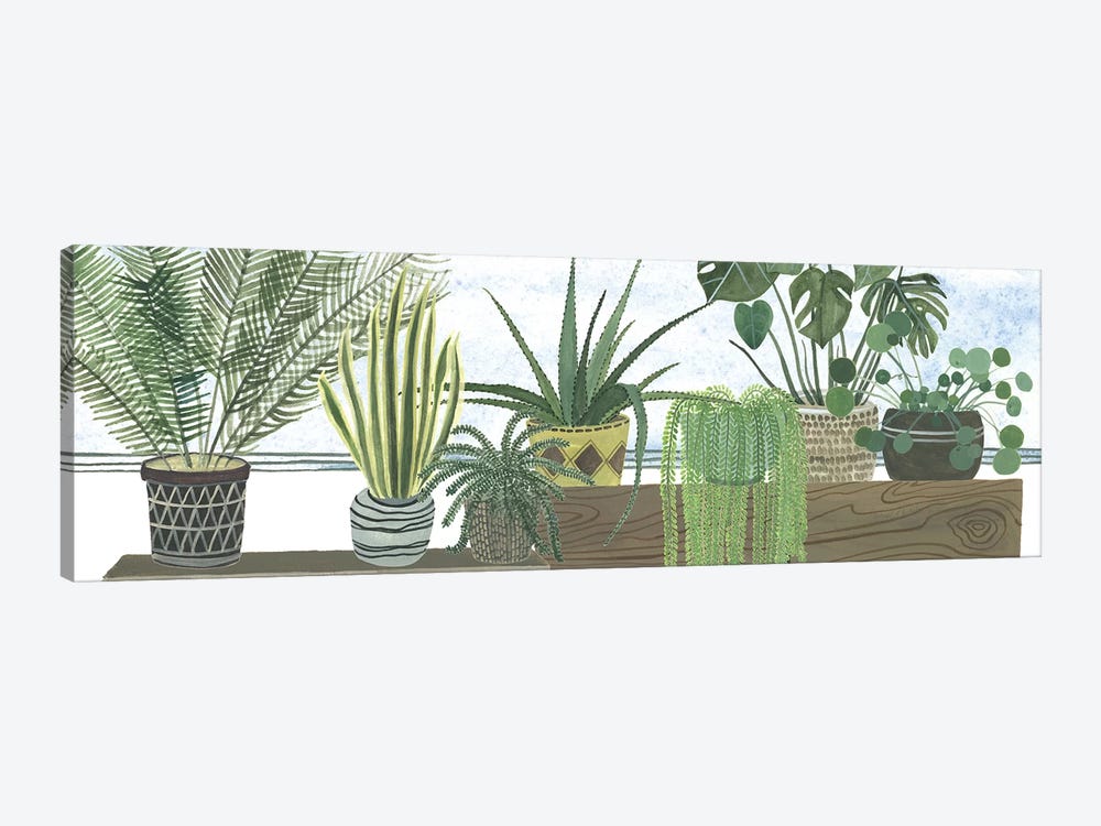 Mes Plantes Collection by Melissa Wang 1-piece Canvas Wall Art