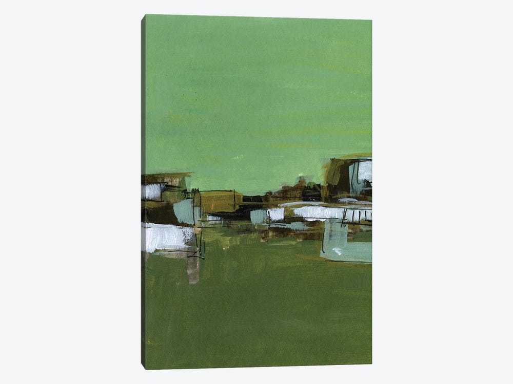 Abstract Village I by Melissa Wang 1-piece Canvas Print