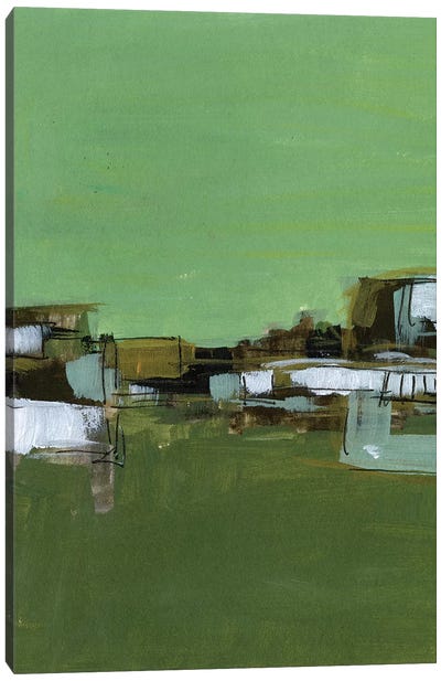 Abstract Village I Canvas Art Print - Melissa Wang