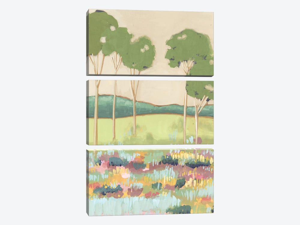 Shades of Trees II by Melissa Wang 3-piece Art Print