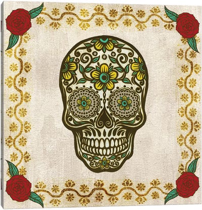 Day of the Dead II Canvas Art Print - Day of the Dead
