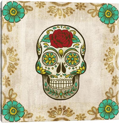 Day of the Dead III Canvas Art Print - Day of the Dead