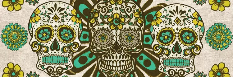 Dia de los Muertos Collection D by Melissa Wang wall art