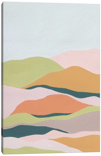 Cloud Layers III Canvas Art Print - Melissa Wang