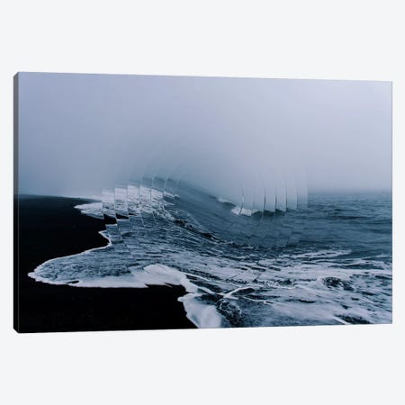Sea Wave I Canvas Print #WNG92} by Melissa Wang Canvas Artwork