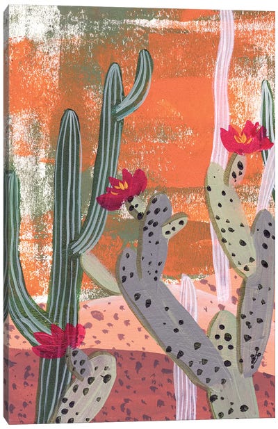 Desert Flowers I Canvas Art Print - Melissa Wang