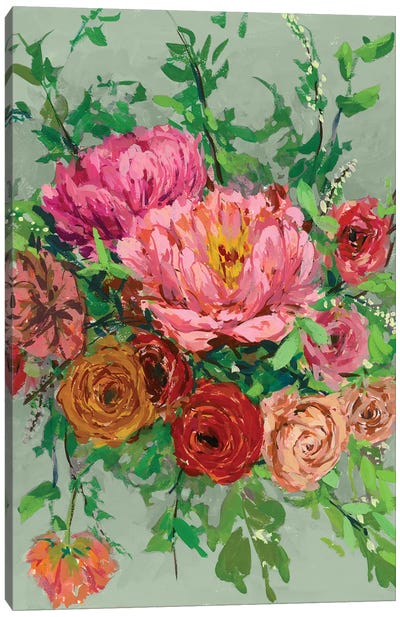 Vintage Bouquet I Canvas Art Print - Melissa Wang