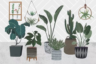 Family Portrait IV by Melissa Wang framed wall art