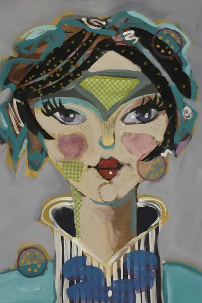 Winnie Eaton: Masked Lady II by Winnie Eaton
