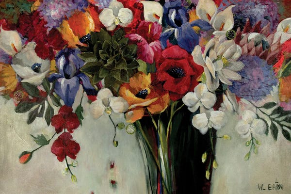 Winnie Eaton: Wild Colourfull Flowers by Winnie Eaton