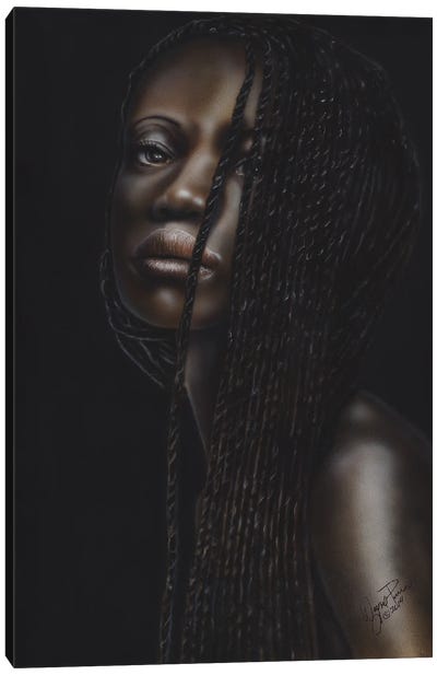 Nubian Beauty Canvas Art Print - Wayne Pruse