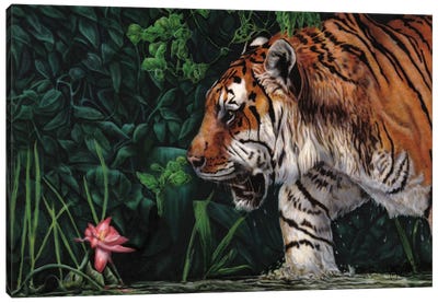 Tiger Lilies Canvas Art Print - Wayne Pruse