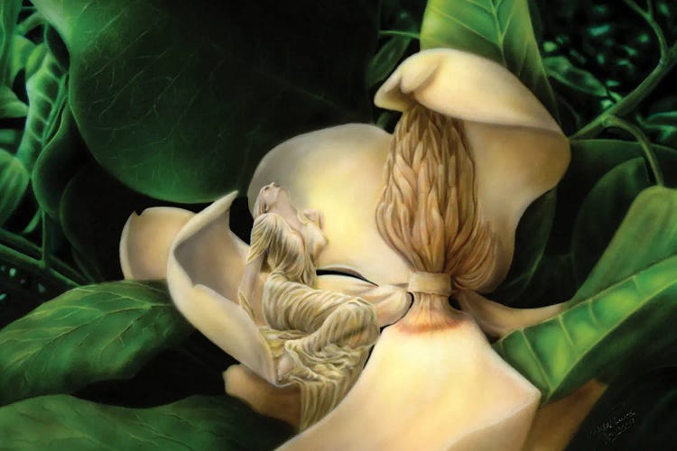 Sweet Smell Of Magnolias by Wayne Pruse wall art