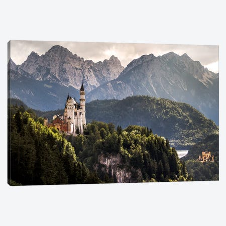 The Two Castles Canvas Print #WON1} by Andreas Wonisch Canvas Art
