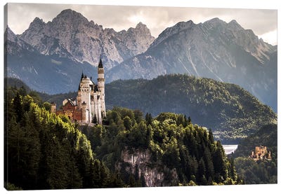 The Two Castles Canvas Art Print - Germany Art