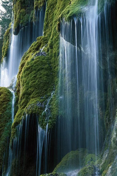 Bavaria: Waterfall, Bavaria, Germany by Konrad Wothe