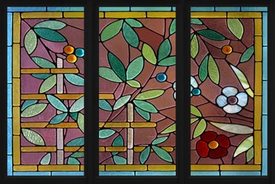 Leave Patterns by 5by5collective canvas print