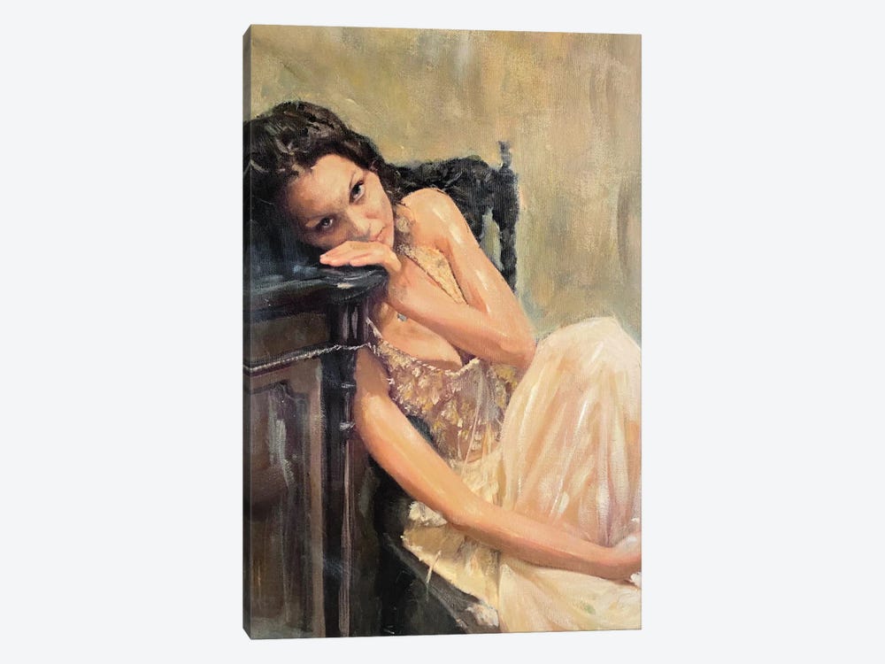 The Pose by William Oxer 1-piece Canvas Art