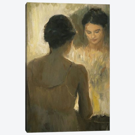 Love Letter By Candlelight Canvas Print #WOX13} by William Oxer Canvas Art