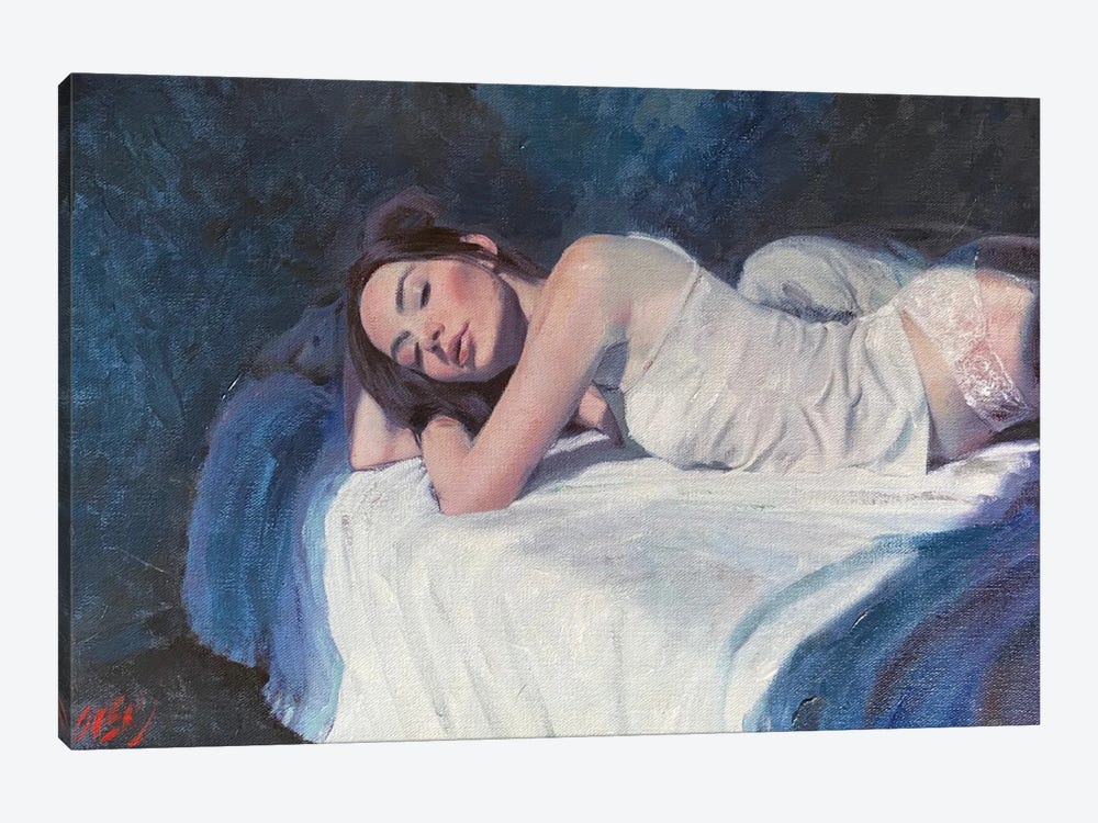 Moonlight by William Oxer 1-piece Canvas Print