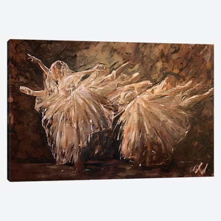 Movements In Life Canvas Print #WOX16} by William Oxer Art Print