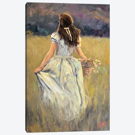 Storm, Approaching Canvas Print #WOX23} by William Oxer Canvas Print