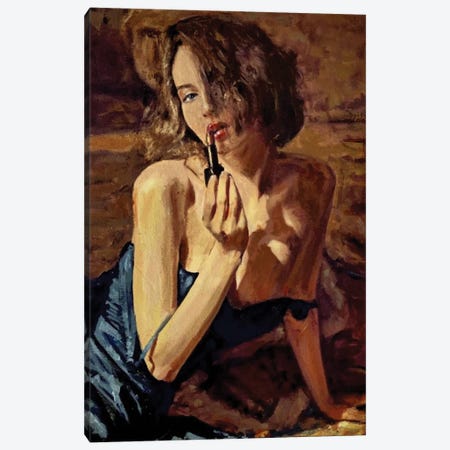 Sun's Warmth Canvas Print #WOX24} by William Oxer Canvas Wall Art