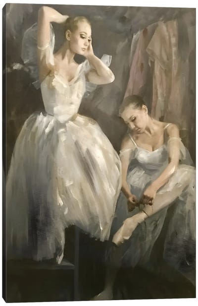 Ballet Canvas Art Print - William Oxer