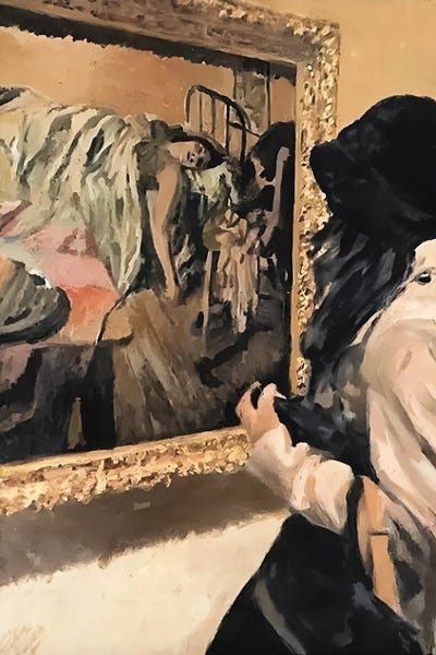 Late Afternoon, Escaping The Rain by William Oxer canvas print