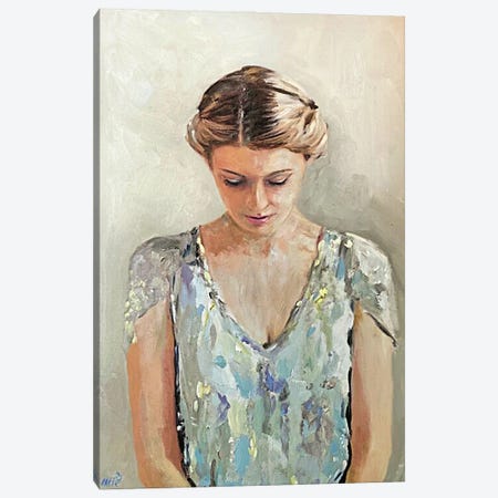 The Hidden Letter Canvas Print #WOX7} by William Oxer Canvas Wall Art