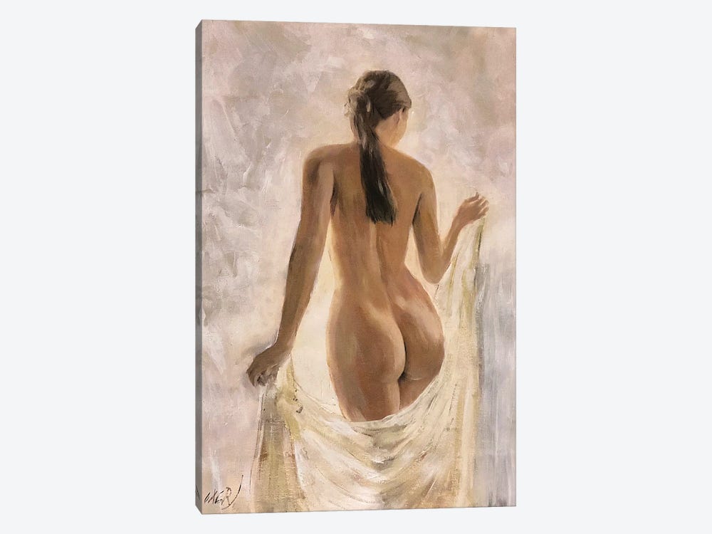 The Model by William Oxer 1-piece Canvas Wall Art