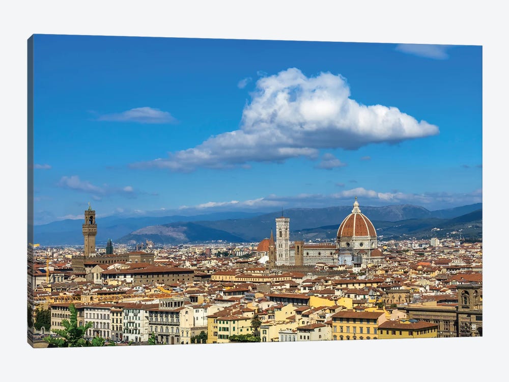 Cityscape View Of Florence, Tuscany, Italy by William Perry 1-piece Canvas Wall Art