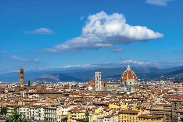 Cityscape View Of Florence, Tuscany, Italy