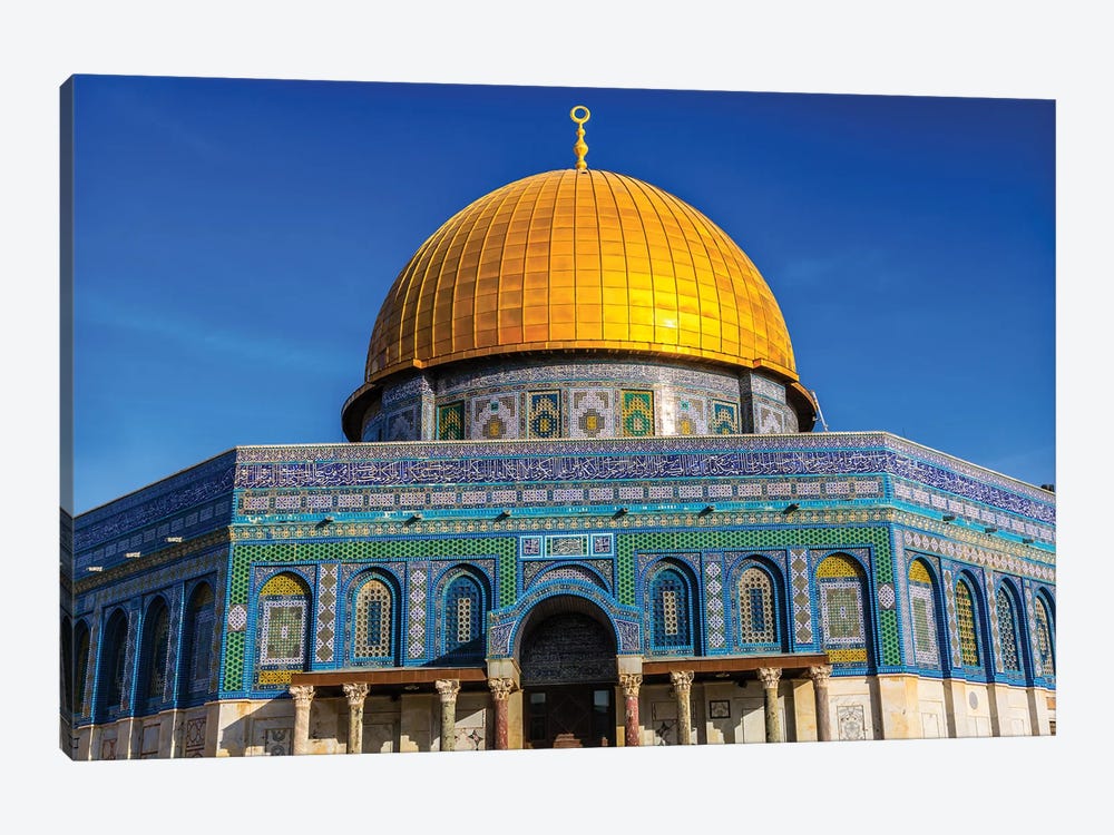 Dome of the Rock Arch, Temple Mount, Jerusalem, Israel II by William Perry 1-piece Art Print