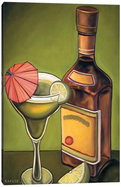 Lime Margarita Canvas Art Print