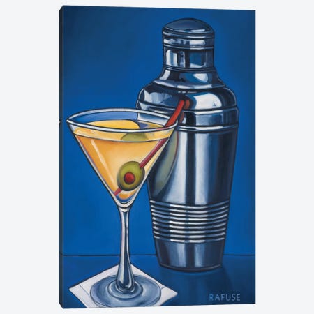 Martini Canvas Print #WRA7} by Will Rafuse Art Print