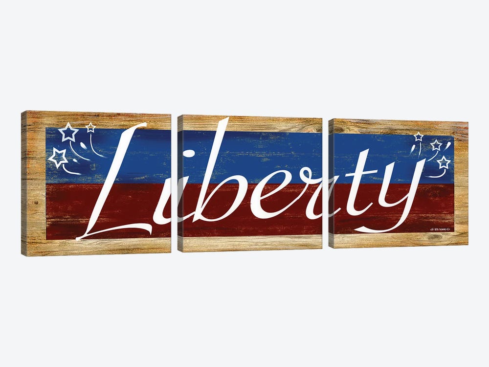 Liberty by Ed Wargo 3-piece Canvas Artwork
