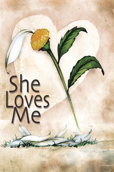 Dandelions: She Loves Me by Ed Wargo