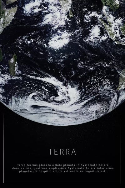 Dark Earth by Wouter Rikken framed canvas print